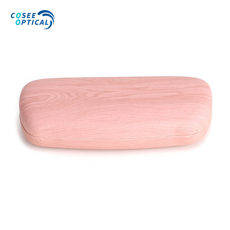 pink eyeglass case