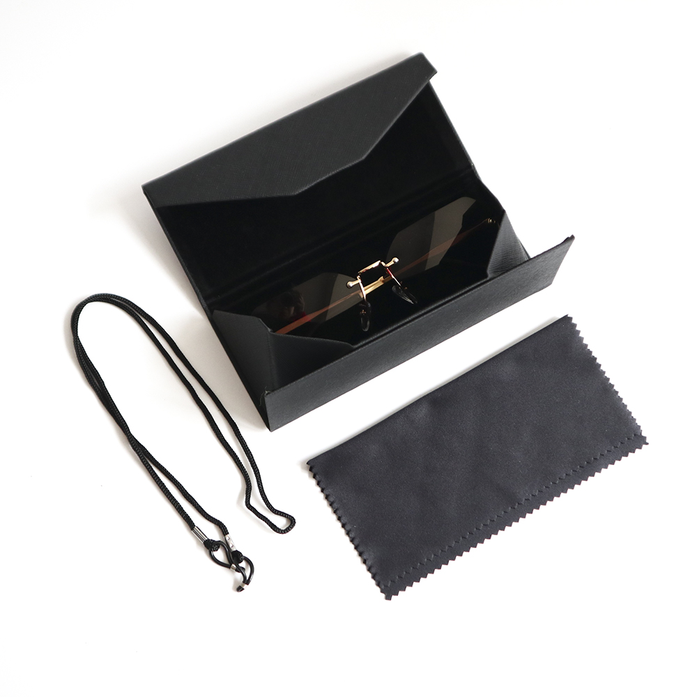 Foldable sunglasses case