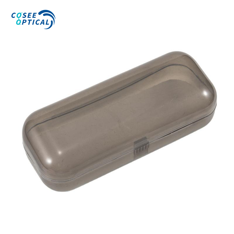 gray glasses case